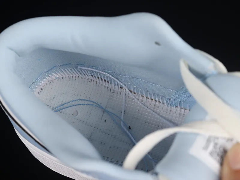 All categories Air Jordan Jordan series basketball shoes Air Jordan 1 Low G version pure original Air Jordan 1 Low "Lce Blue" AJ1 Joe 1 white blue low-top basketball shoes 554723-401